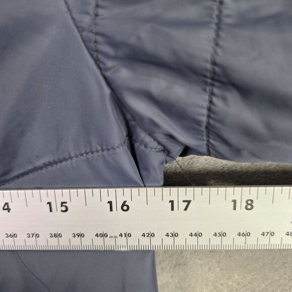 Boys Under Armour Gray Puffer Jacket Full Zip Lightweight Insulation Youth M - Picture 4 of 6